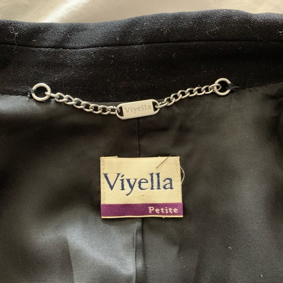 Black wool Viyella jacket/blazer. BNWT. - Picture 4 of 6